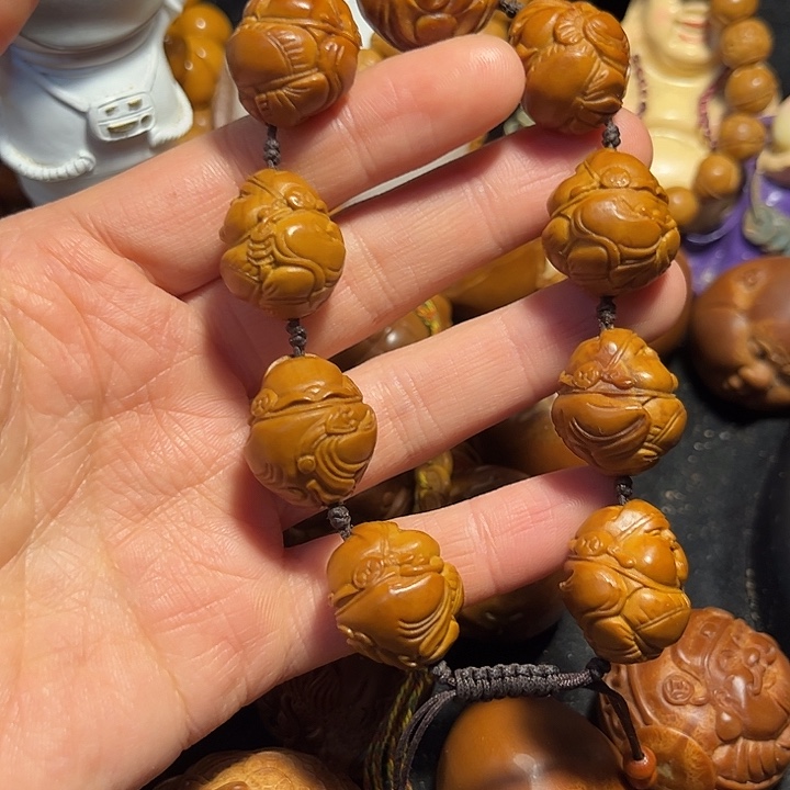 手串/手链橄榄核胖财神