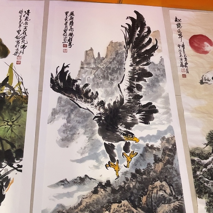 国画张圣敏先生纯手绘作品