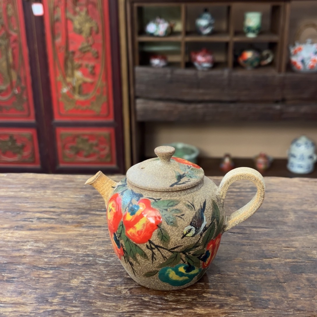 景德镇柴烧手工手绘陶瓷