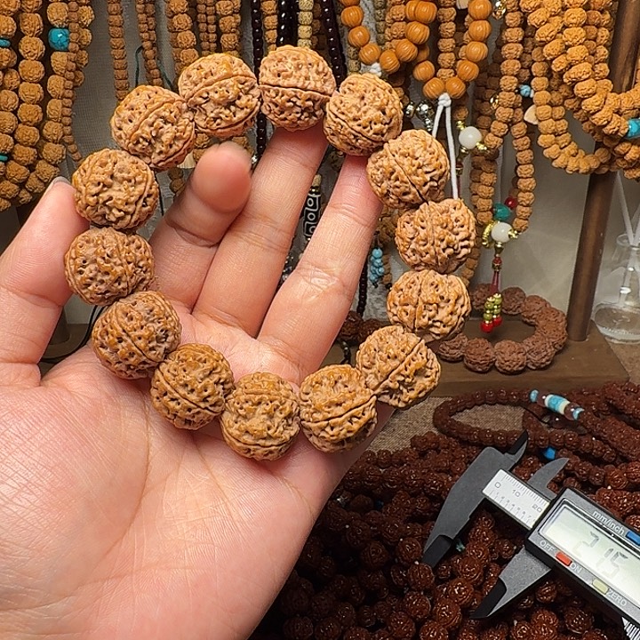 大***白吊坠金刚菩提21mm大金刚