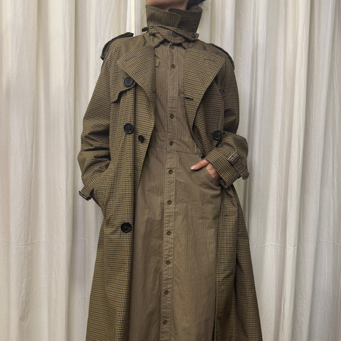 CDB Vintage复古风衣经典百搭