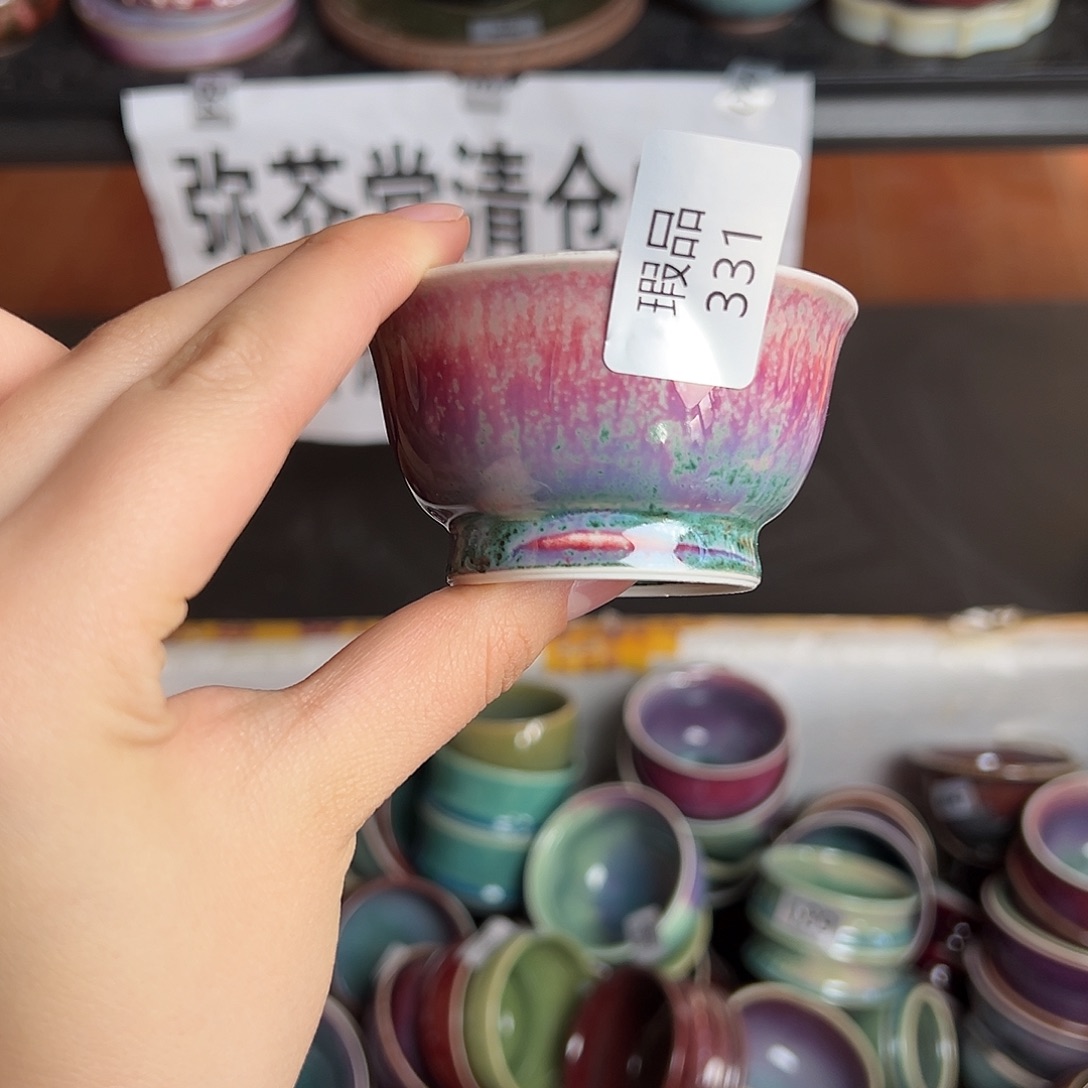 陶摆件窑口自销原矿钧瓷