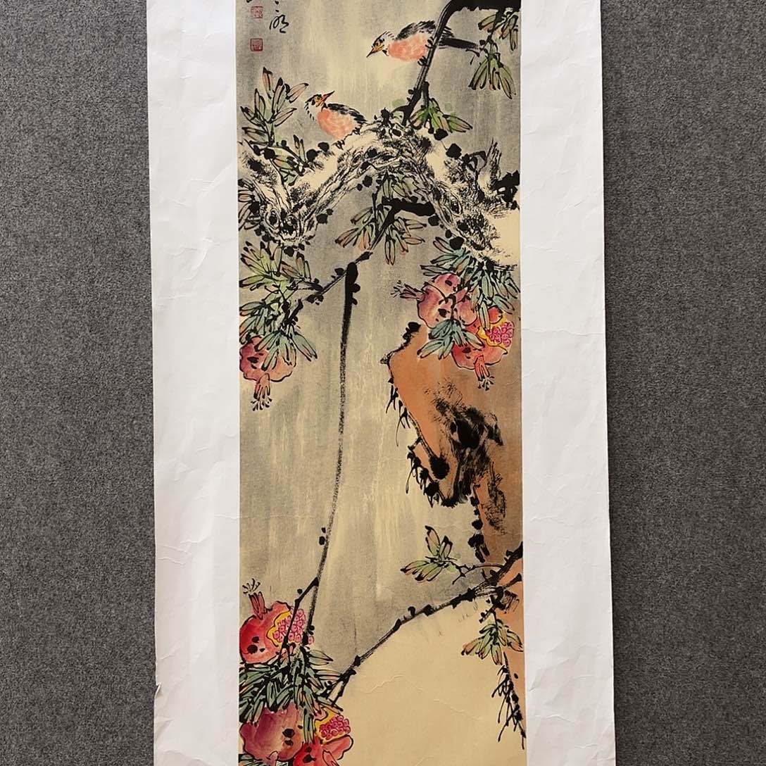 国画邢坤老师手绘作品
