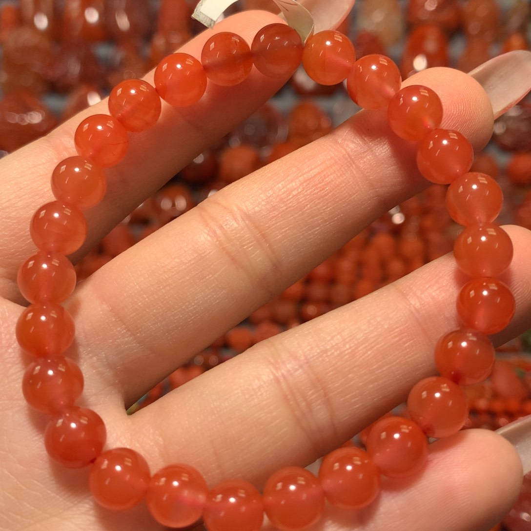 【闪购商品】未镶嵌单圈7+南红玛瑙