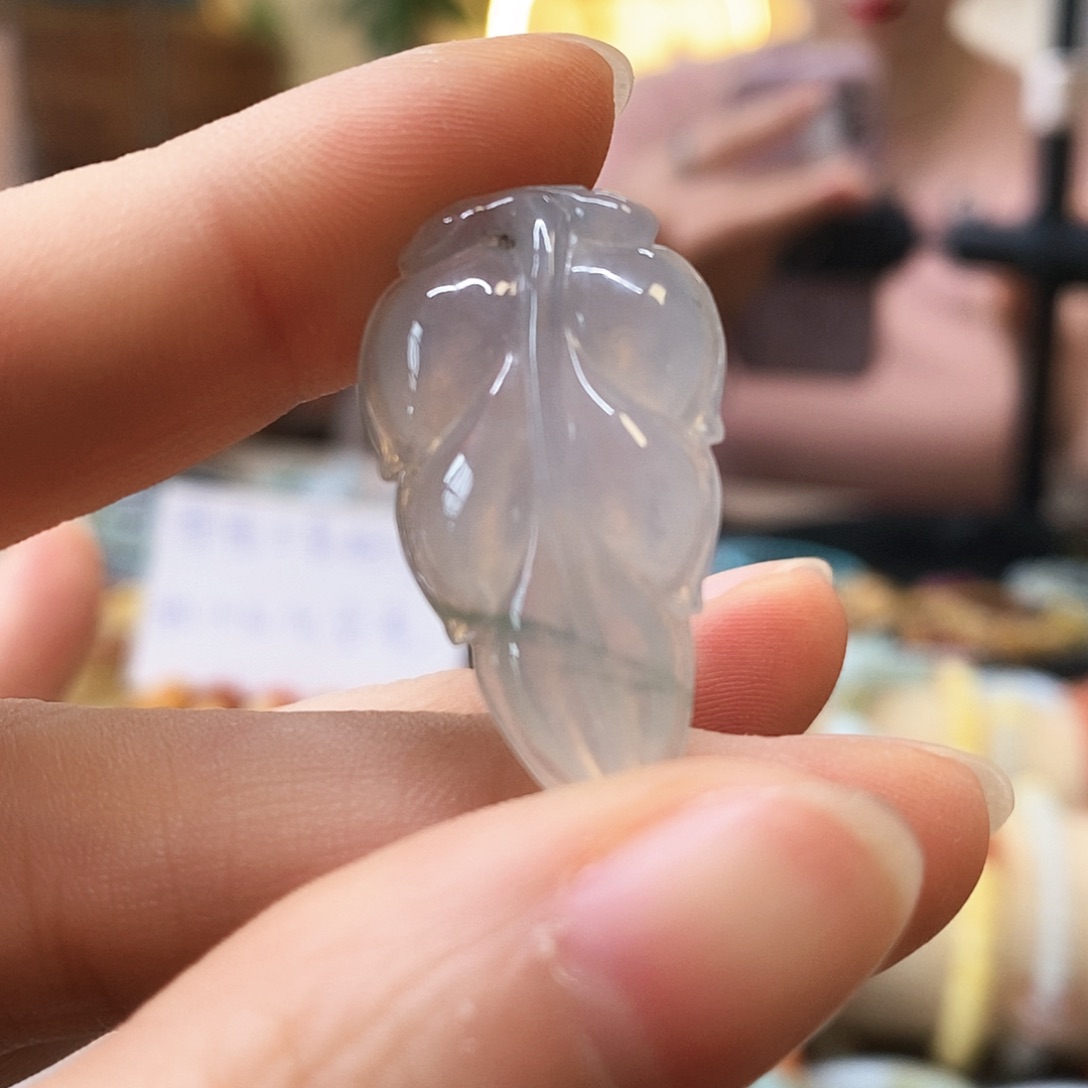 翡翠颈饰未镶嵌翡翠挂件