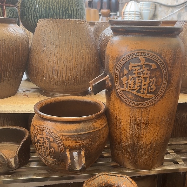 粗陶口径19/39，20/17进水口2.5厘米