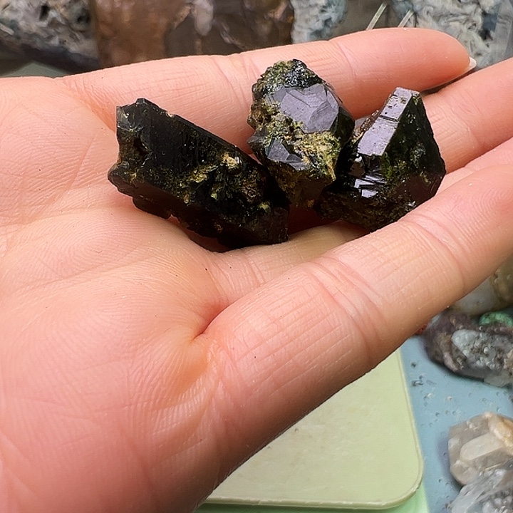 清***竹银S925镶嵌珠宝半成品紫晶