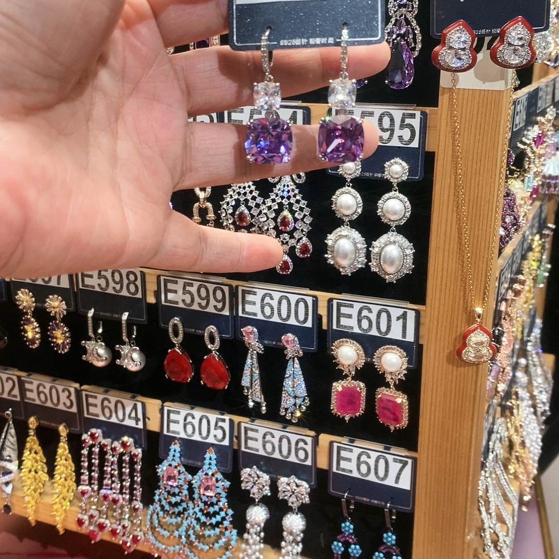 【闪购商品】纯铜925银锆石七*