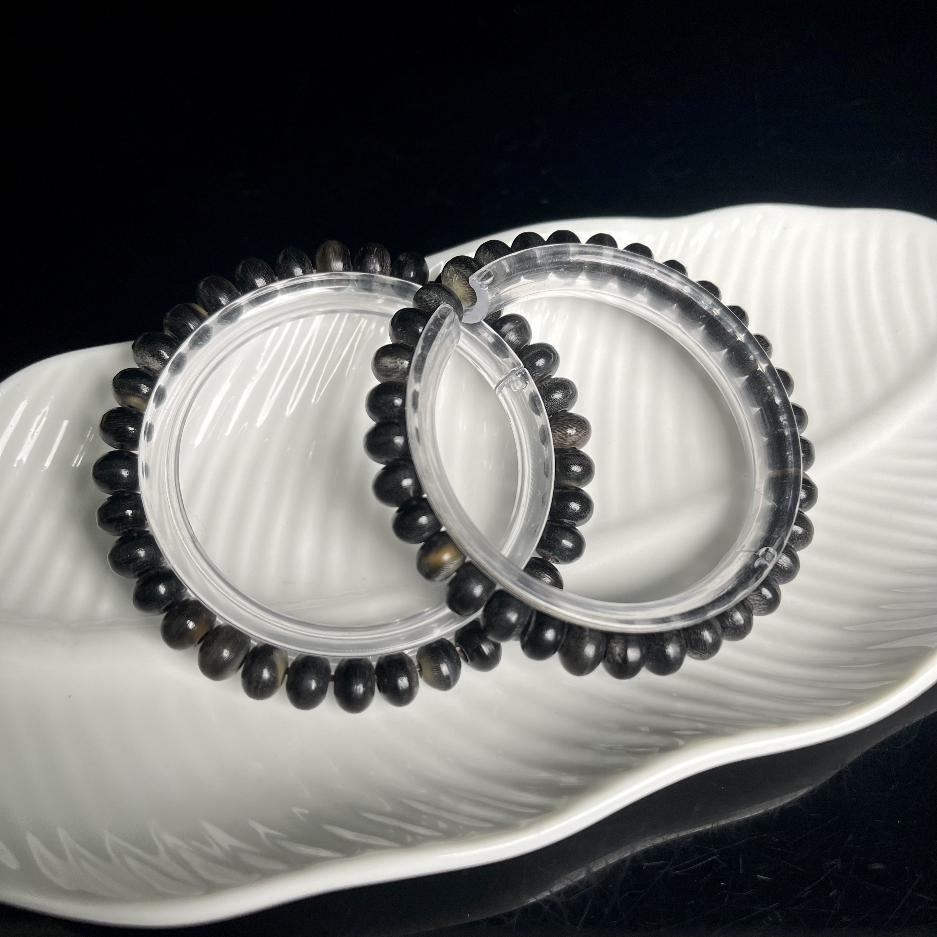 非金属树脂手链 【大鱼甄选】纯黑系手串MF86多样性发其一百搭