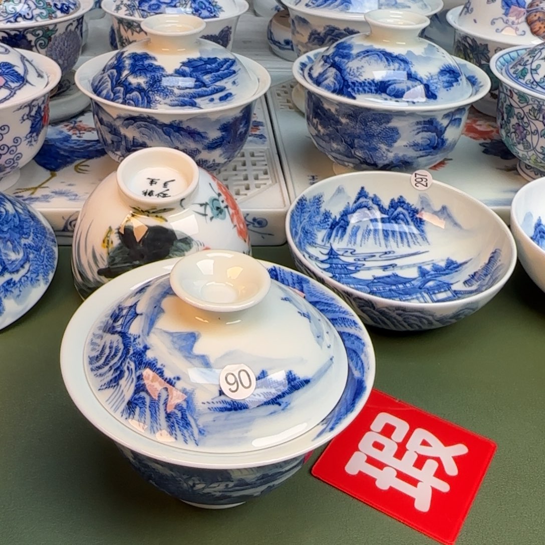 陶抖音闪购纯手工手绘90