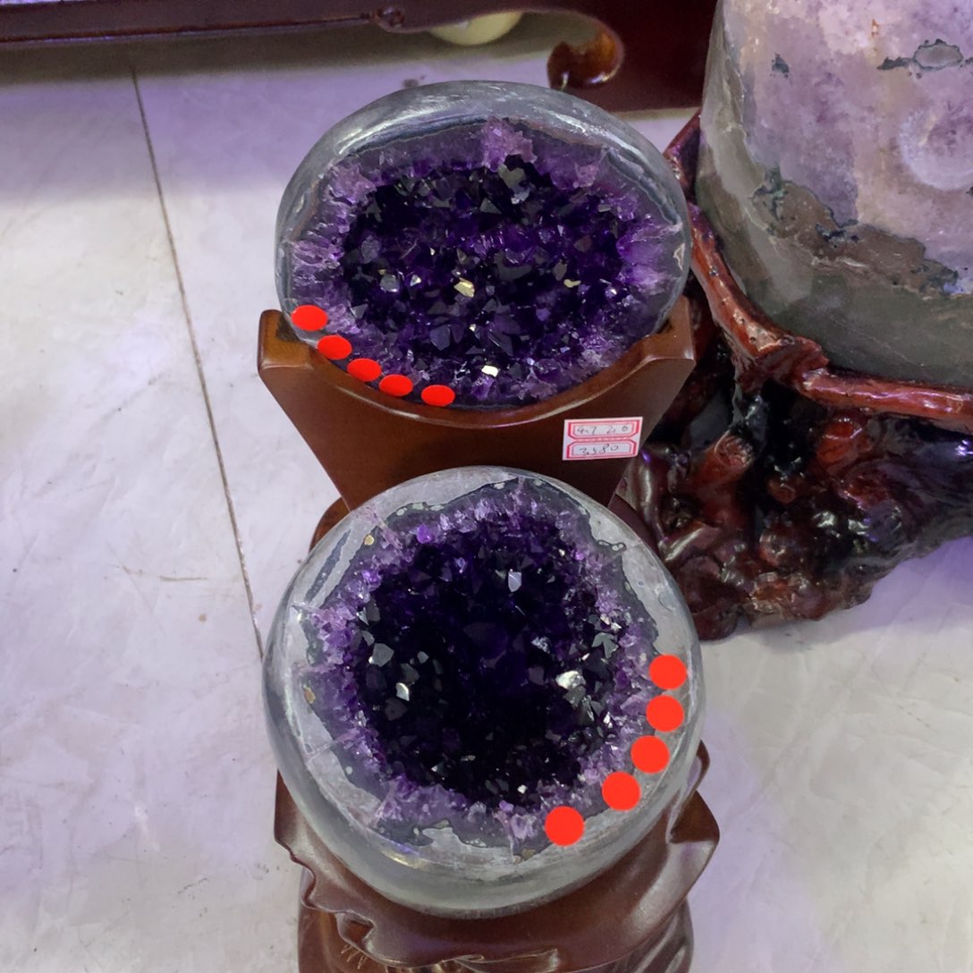 水晶摆件未镶嵌聚宝盆