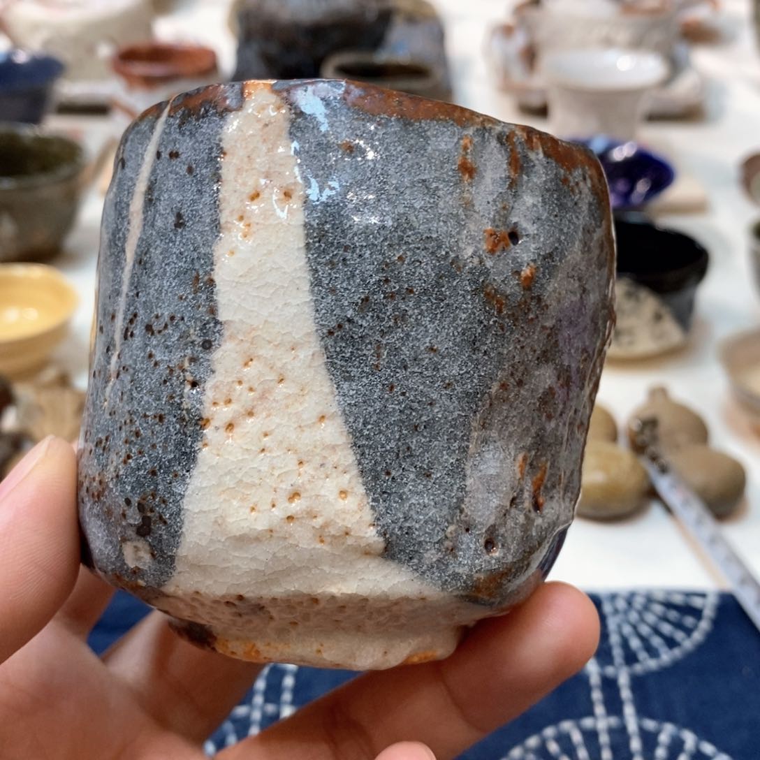 柴烧侘寂粗陶茶具