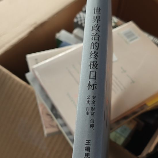 世界政治的终极目标（务必塑封）没书衣