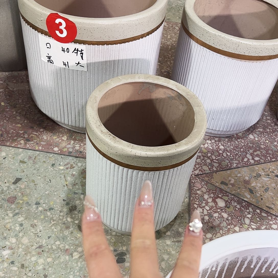 陶瓷陶瓷大花盆 