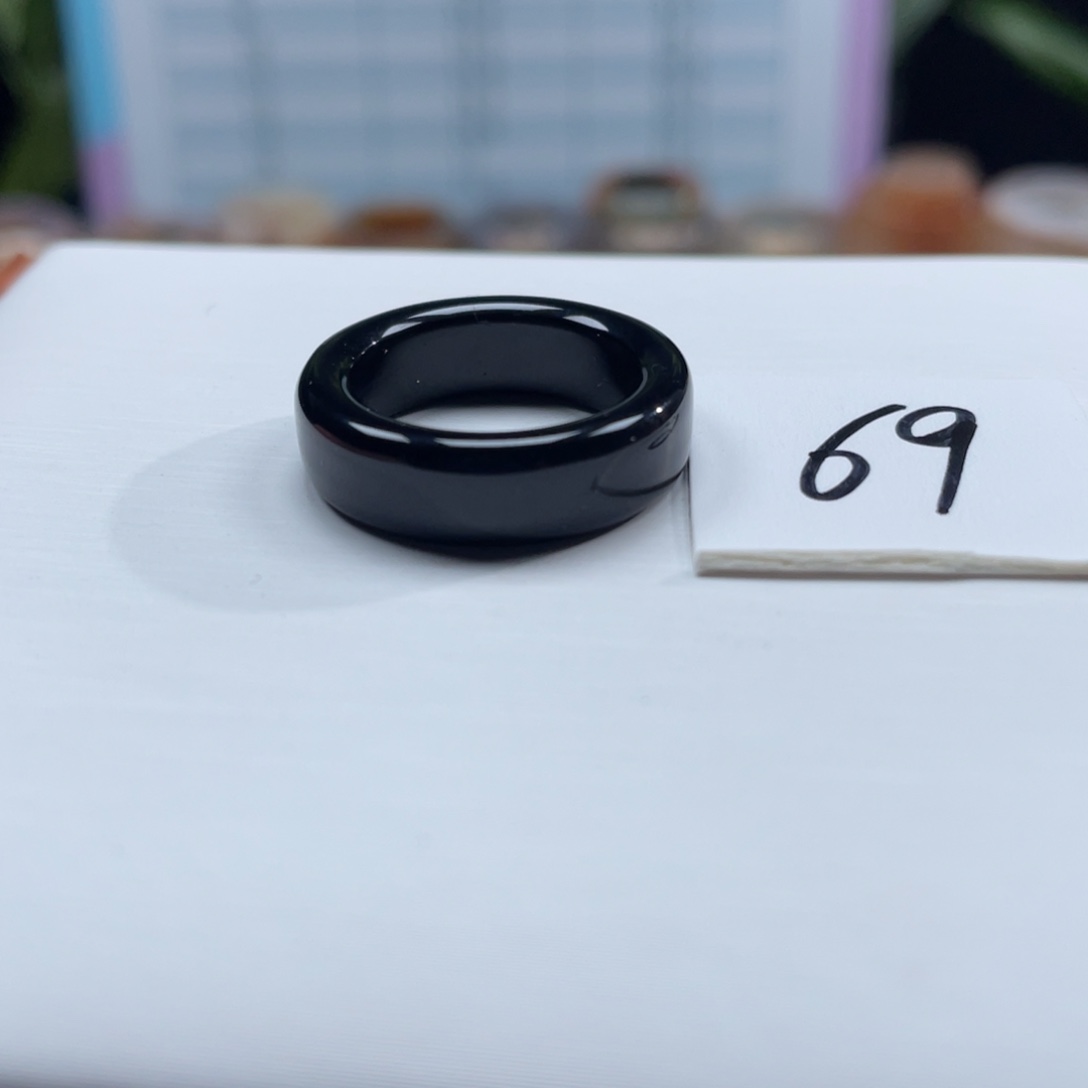 玛瑙/玉髓未镶嵌戒指Z16.2港12