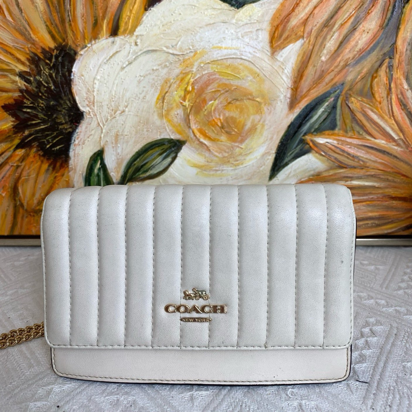 95新 COACH/蔻驰 19046 斜挎包