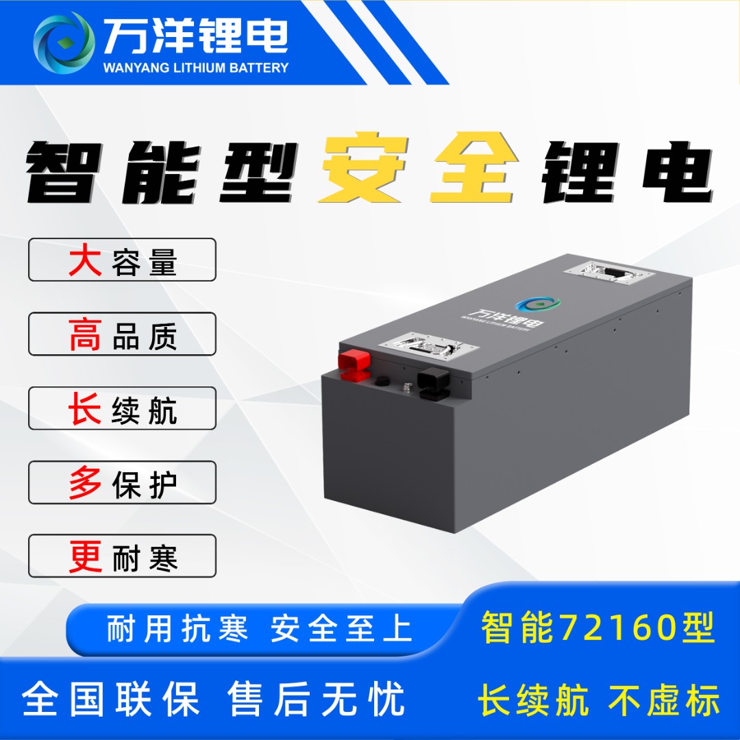 万洋锂电160型号铅酸改72V160型锂电（12V）