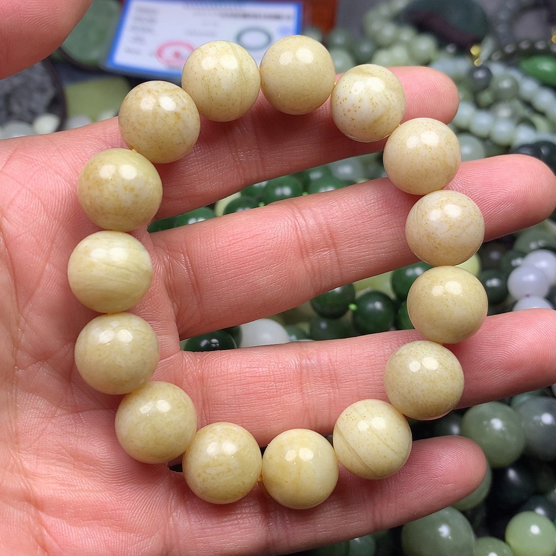 和田玉手链未镶嵌