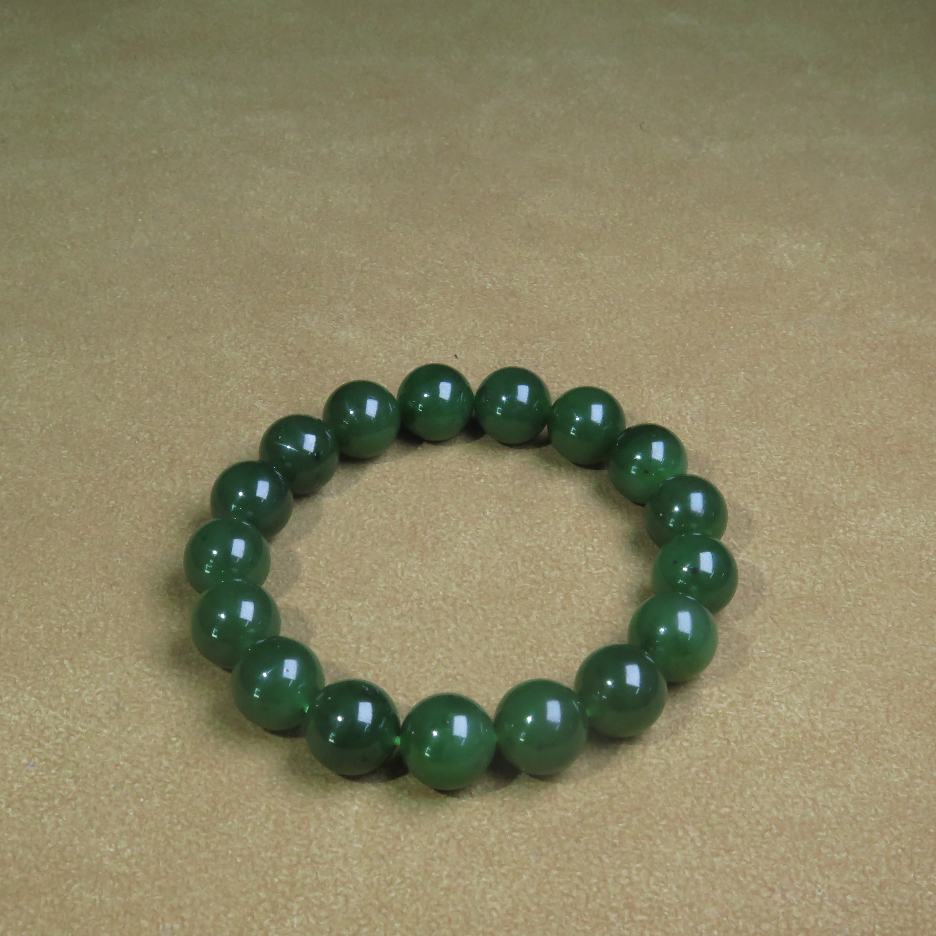 民国碧玉串饰/MZ589355/和田玉/民族文物