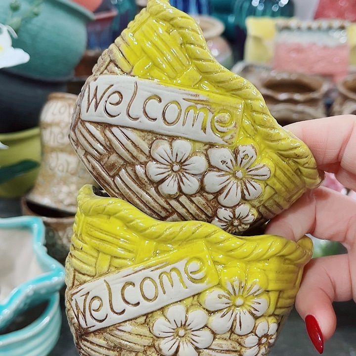 多肉陶瓷花盆满10元包邮