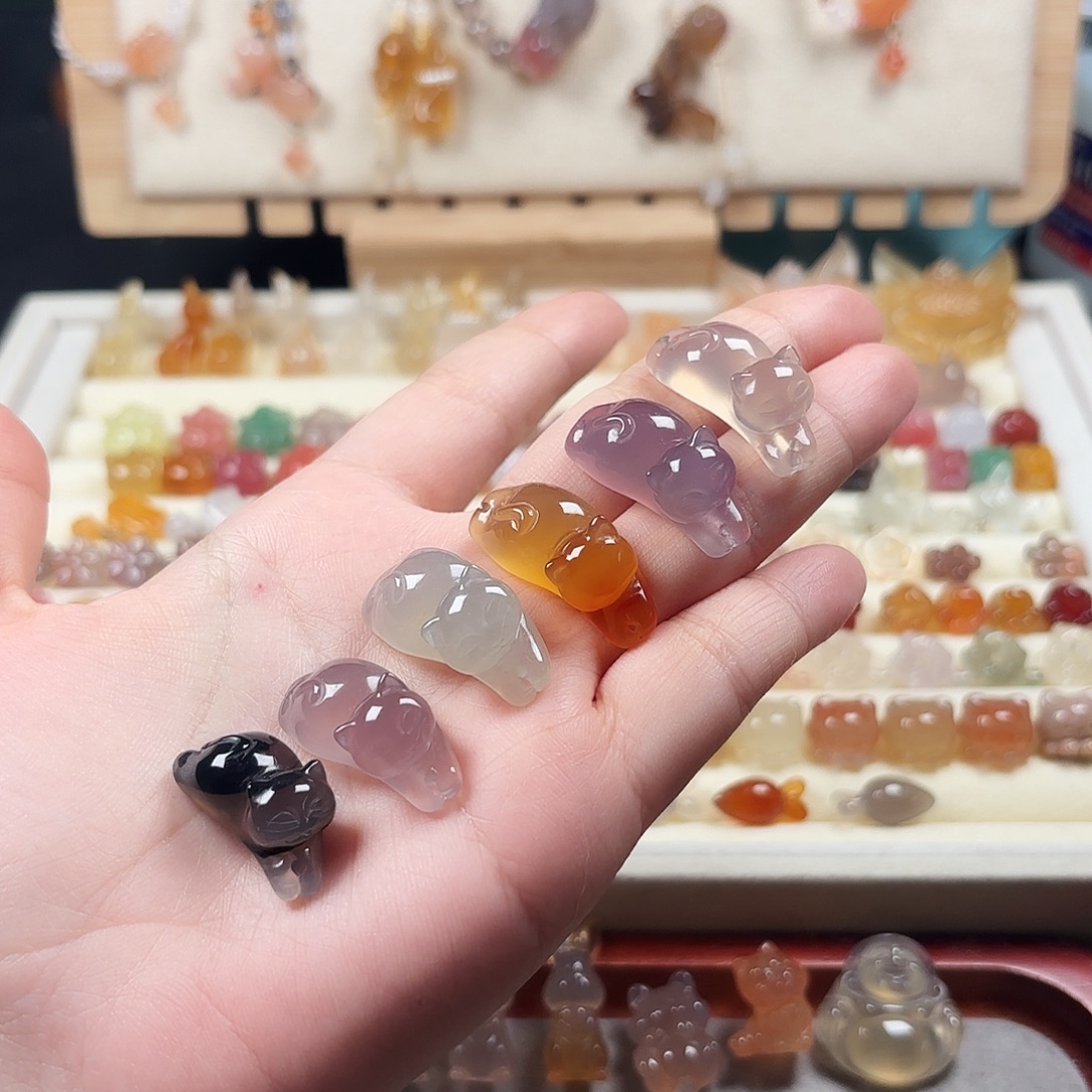 玛瑙/玉髓未镶嵌颈饰特价选其一