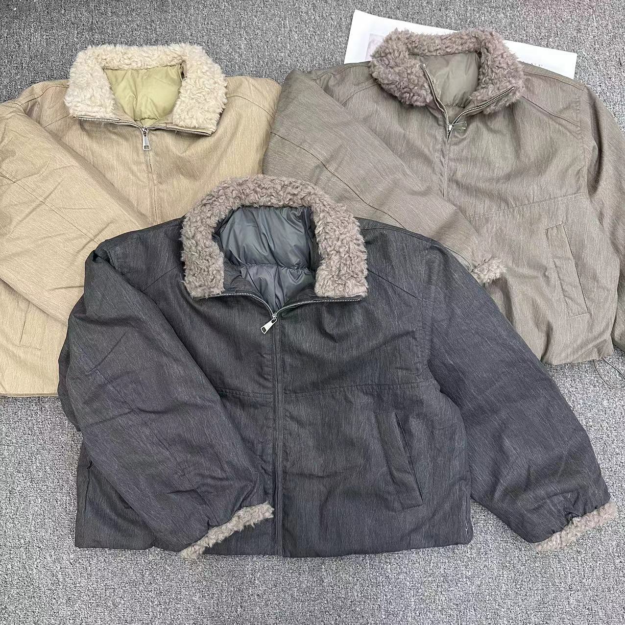 【周周家】6896濮院冬季鹅绒服短款外套女士街头风羽绒服