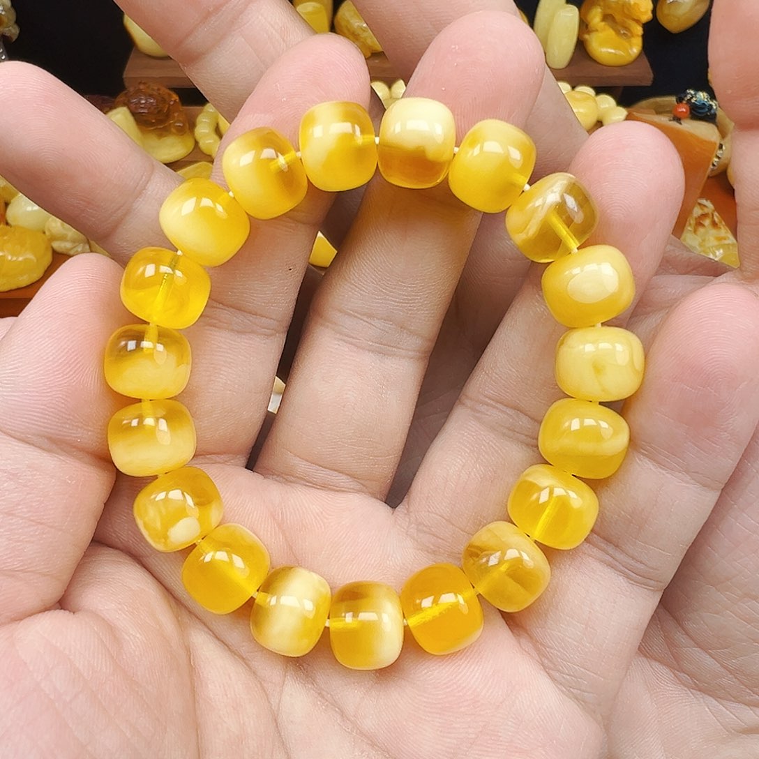 手串蜜蜡未镶嵌单圈20克