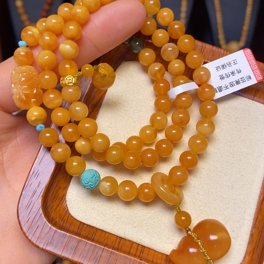 【闪购商品】蜜蜡手链未镶嵌手串