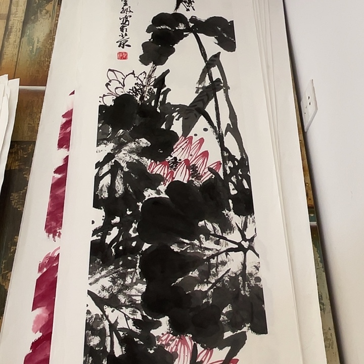国画张圣敏先生纯手绘作品