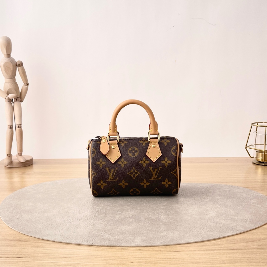 99新 LouisVuitton/路易威登  Speedy nano/单肩包/0074
