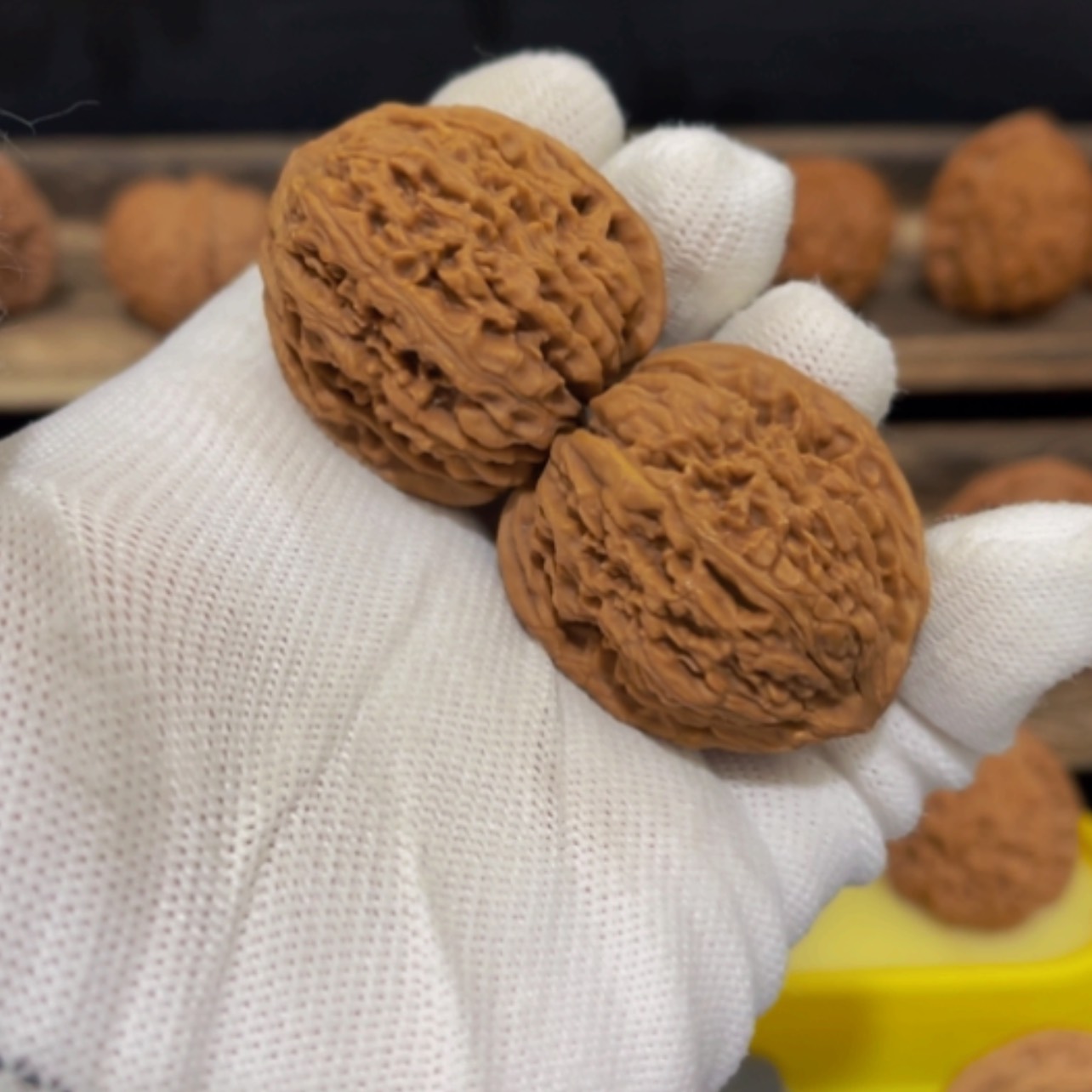 【闪购商品】核桃把件35尺寸南疆石