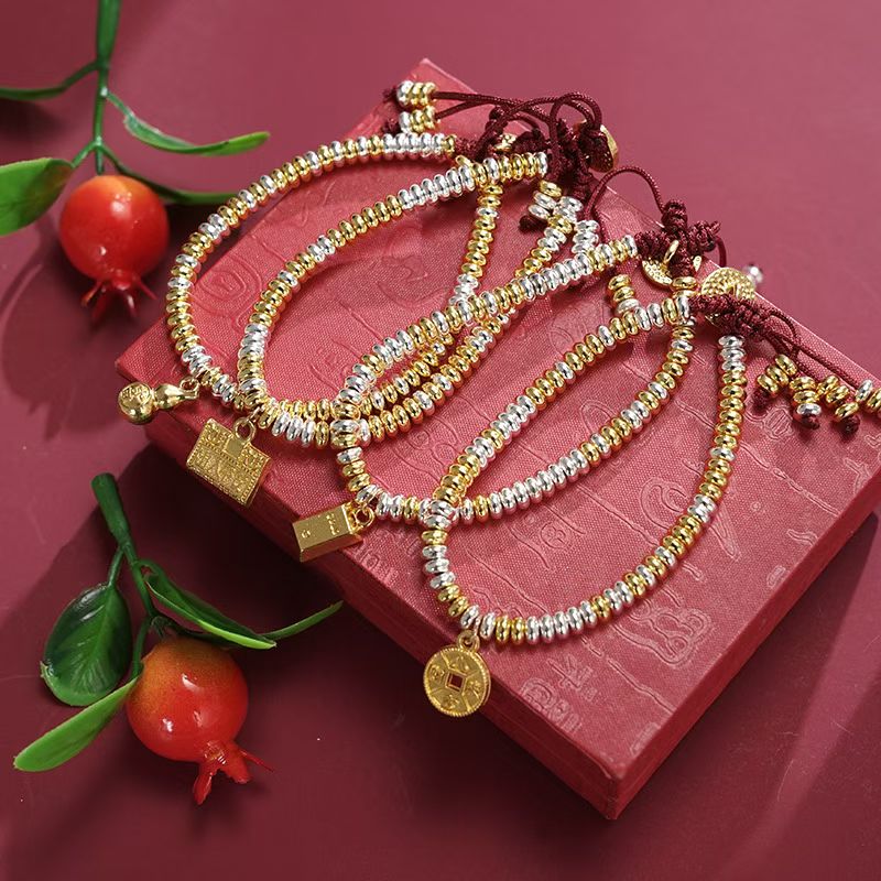 合金手链  合金重工手链 【连麦选款】手串重工琉璃DIY饰品女款