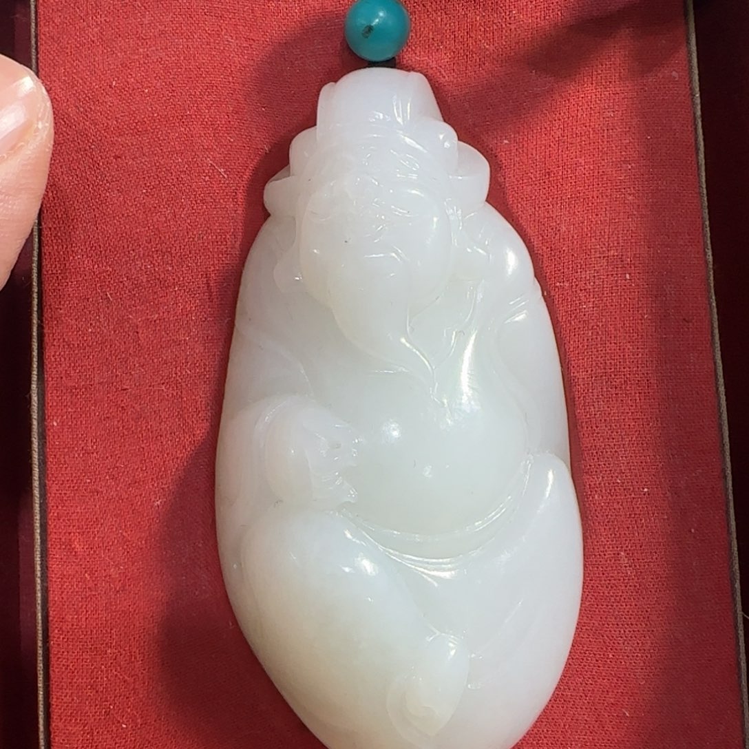 和田玉挂件未镶嵌