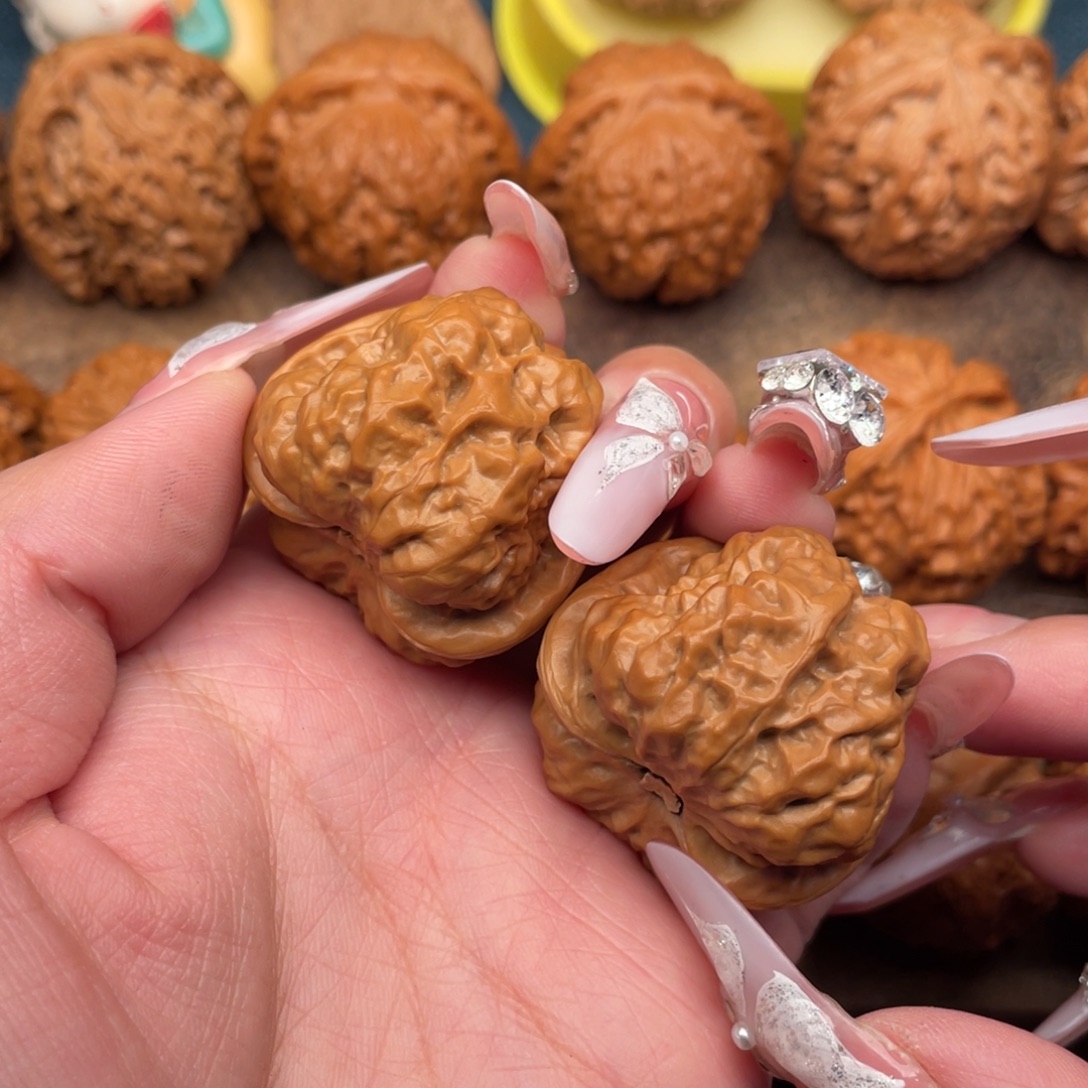 瓦***龙把件文玩核桃全品蛙蛙36