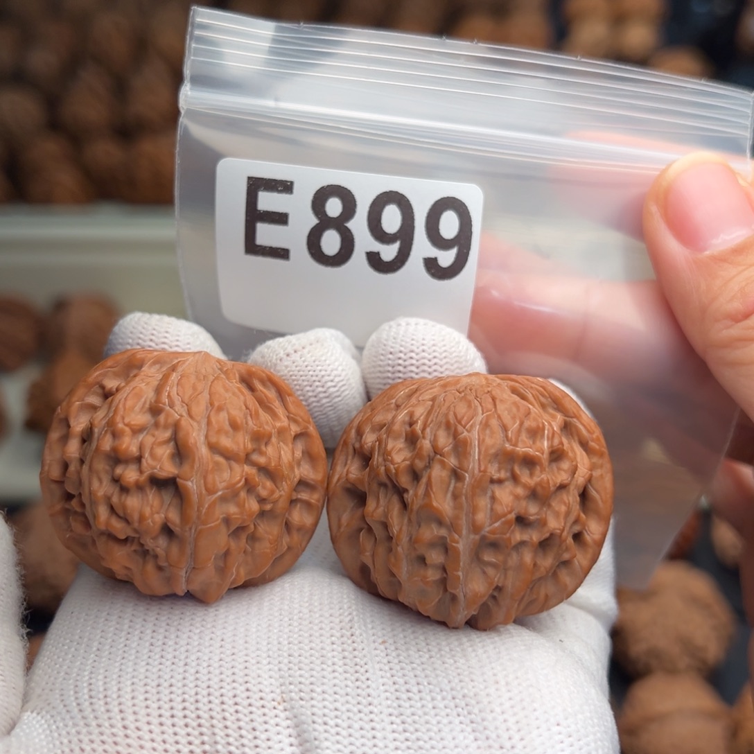 文玩核桃手串E899山地磨40