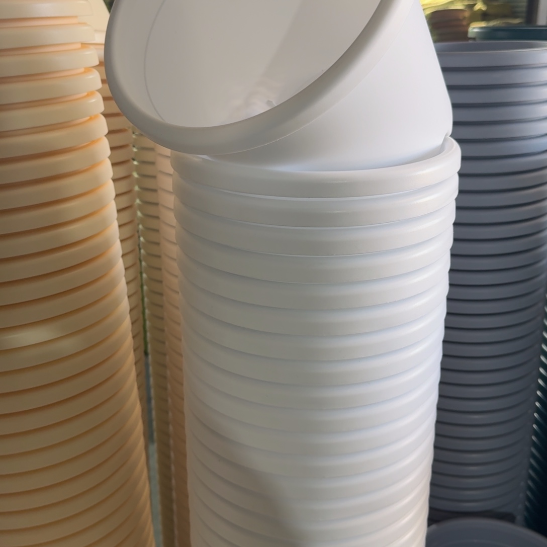 四季4号4个盆4个拖白色的