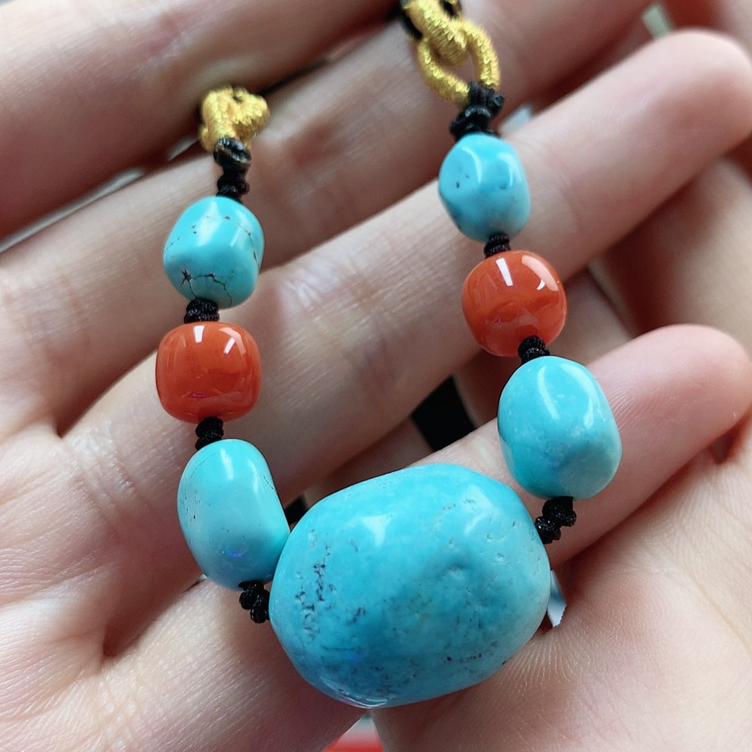 未镶嵌绿松石珠宝奇石