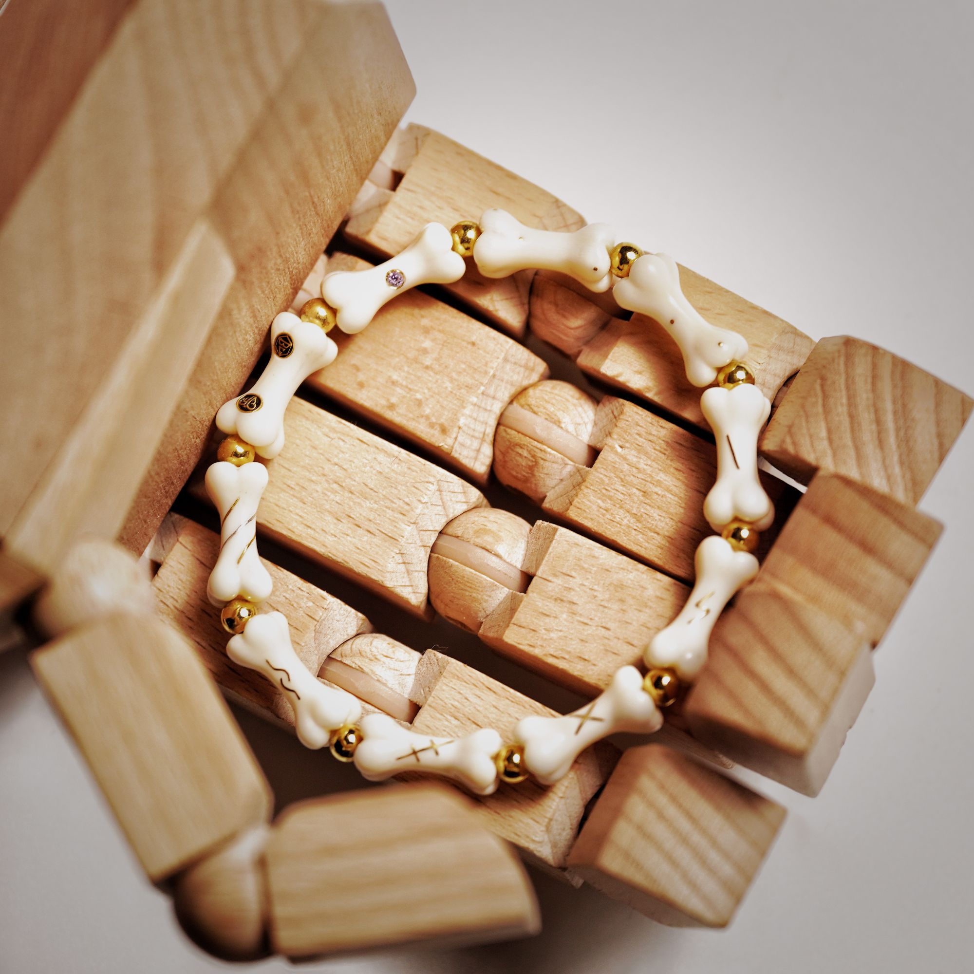 非金属木质手链 ER43 野柏·YEBAI&北辰联名工艺品手链