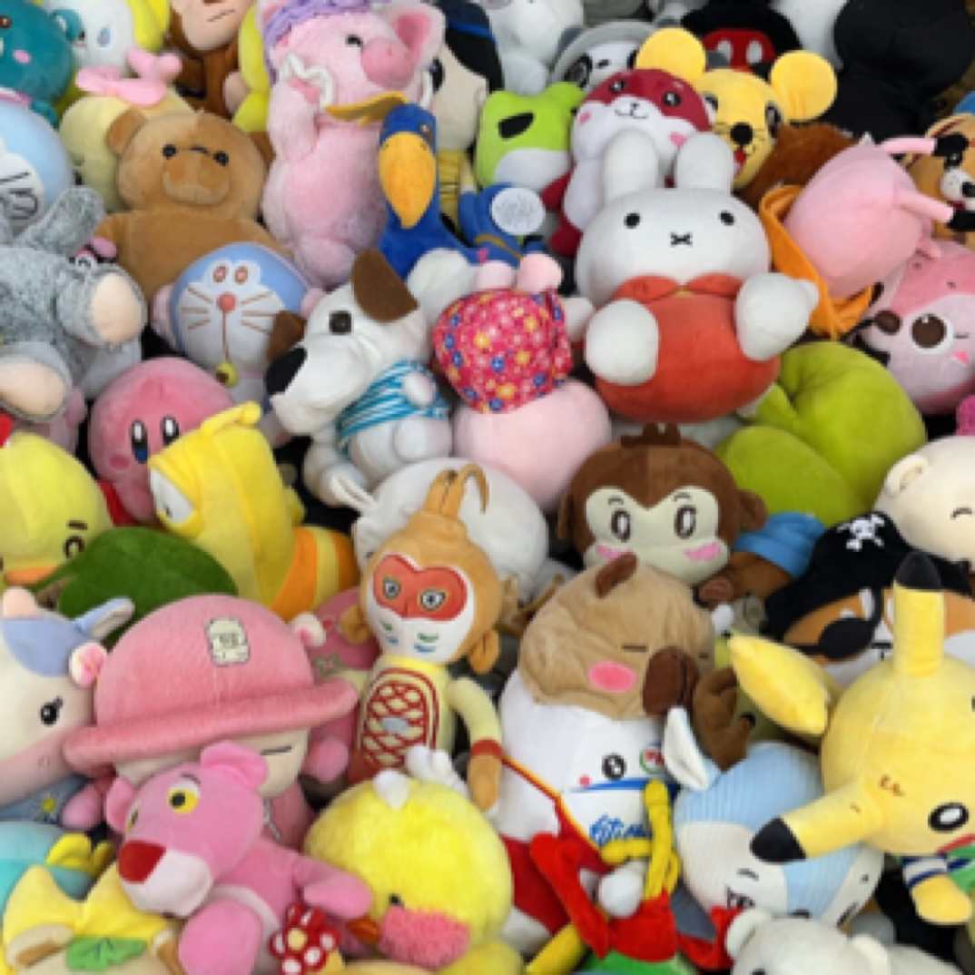 毛绒玩具适用于婚礼抛洒抓娃娃机套圈等活动礼品玩偶儿童公仔