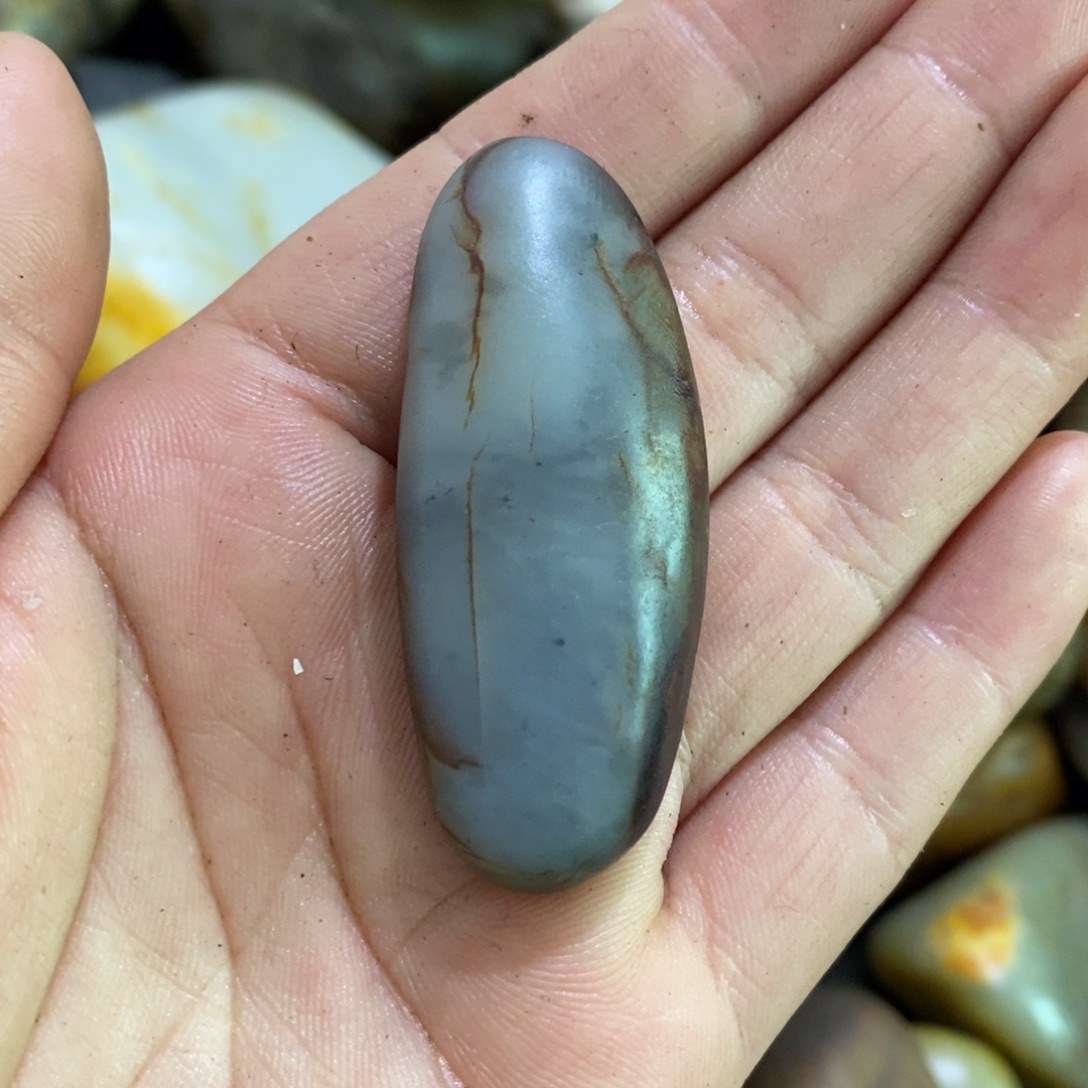 和田玉未镶嵌挂件7