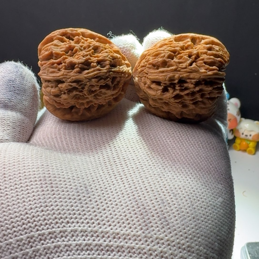 把件文玩核桃23号链接拉丝天残大深凹底39-40-38