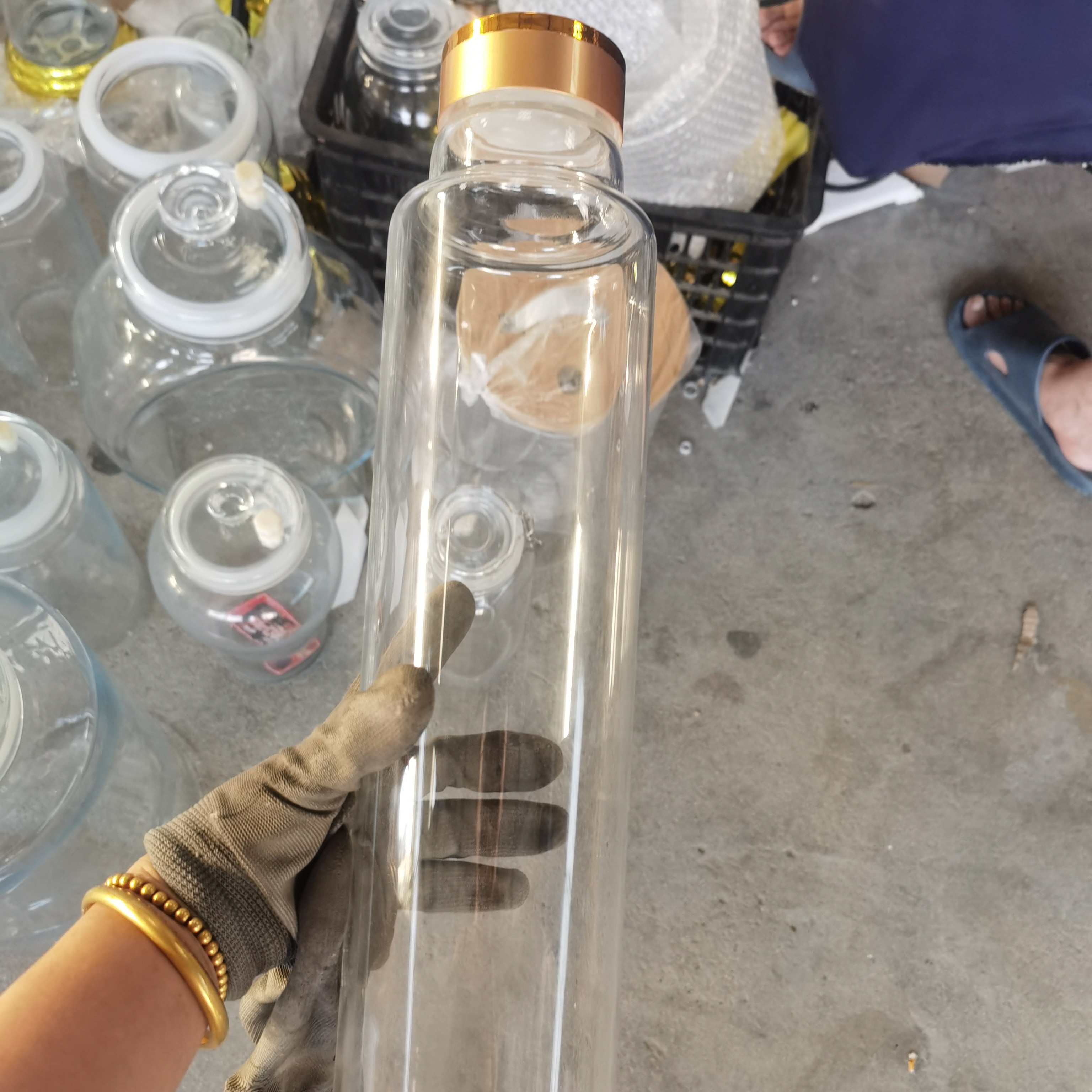 6斤丝口高硼硅 泡酒瓶