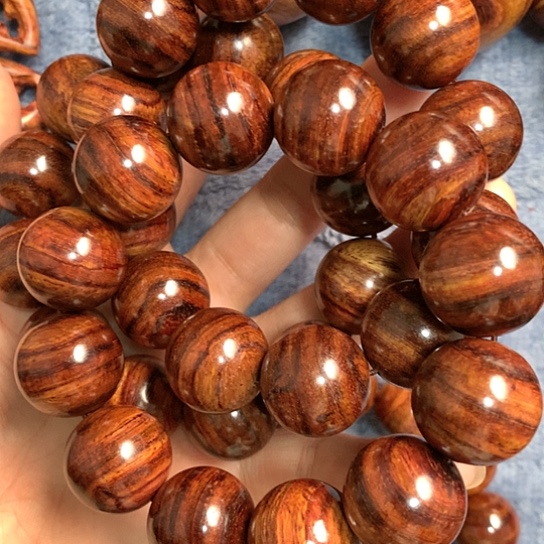 手串/手链黄花梨/降香黄檀云**影