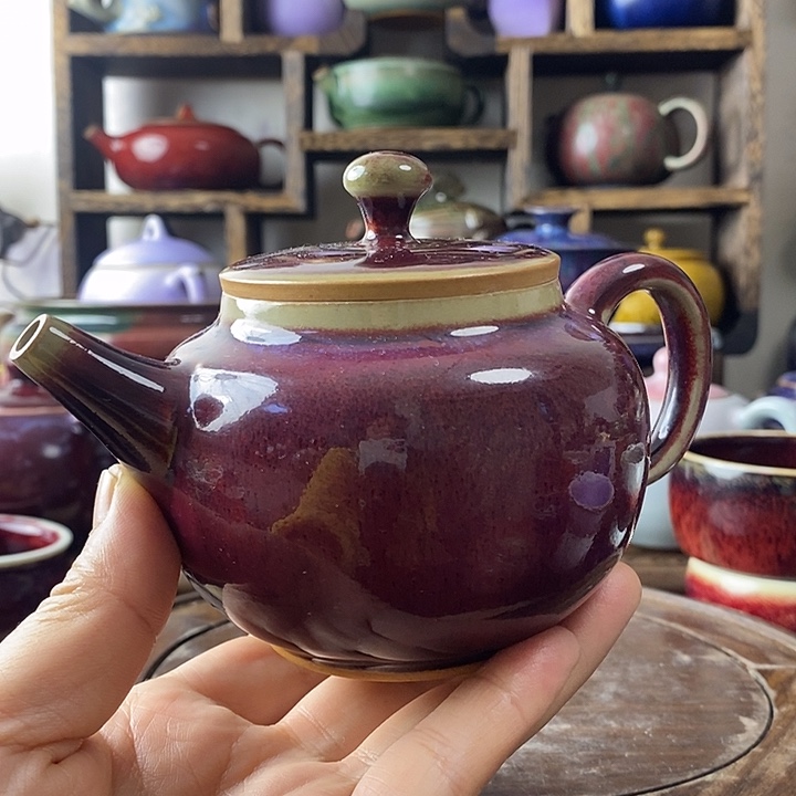 中国神后钧瓷茶具