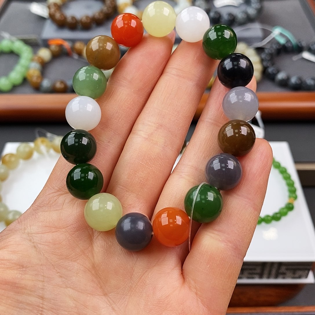 和田玉手链未镶嵌