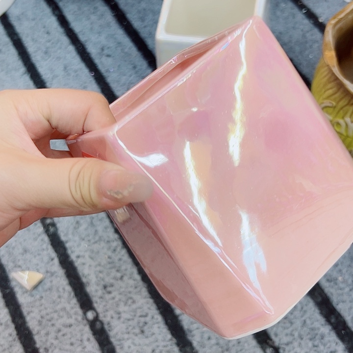 有孔，满10元发货多肉陶瓷花盆