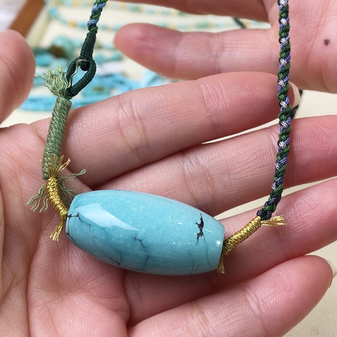 绿松石未镶嵌配饰