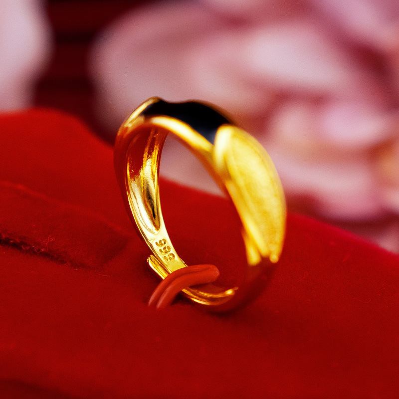 磨砂白色男戒男士指环工艺活口香港指环