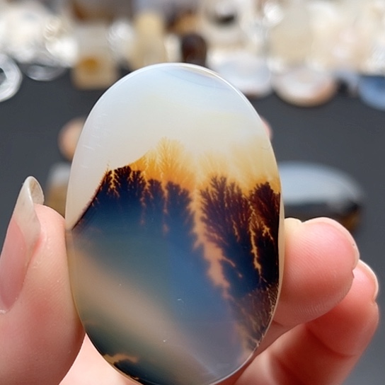 玛瑙/玉髓珠宝半成品未镶嵌