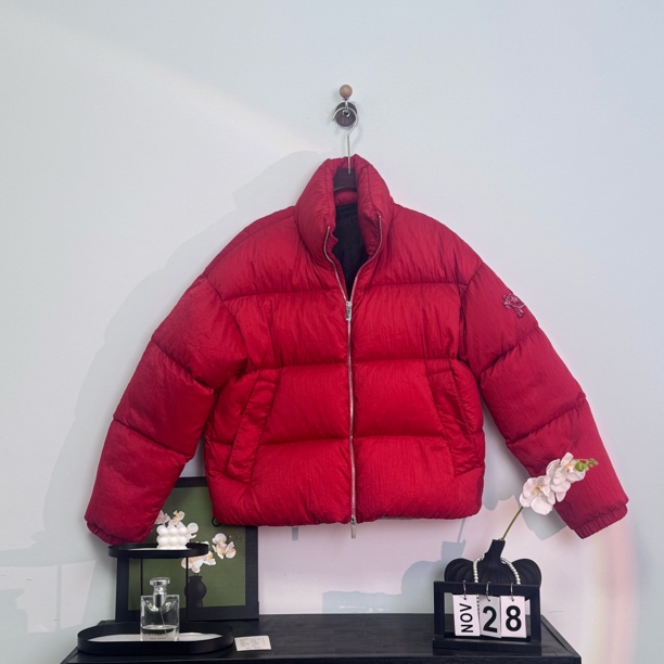 99新 DIOR/迪奥 联名 kennyscharf内里满印羽绒服 48码